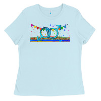 Baby Blue lgbtq gay  libbey glass Ladies Tee - HRA Design Shop