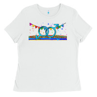 White lgbtq gay  libbey glass Ladies Tee - HRA Design Shop