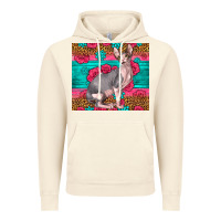 Vintage Artic Pink Glitter And Roses Sphynx Cat Vintage Hoodie - LillyAllenDesigns