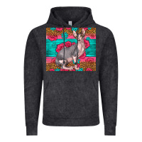 Vintage Black Pink Glitter And Roses Sphynx Cat Vintage Hoodie - LillyAllenDesigns