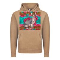 Vintage Coffee Pink Glitter And Roses Sphynx Cat Vintage Hoodie - LillyAllenDesigns