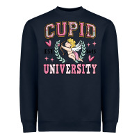 Navy cupid university Heavyweight Sweatshirt - MaliasSmallBusiness