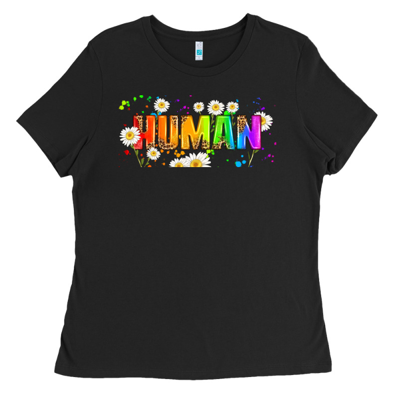 Lgbtq Human  Libbey Glass Ladies Tee by HRA Design Shop | Teevron