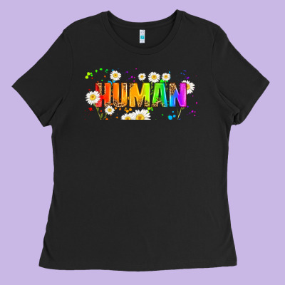 Lgbtq Human  Libbey Glass Ladies Tee Designed By Hra Design Shop