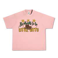Salmon its alright to be little bitty Urban Heavy Tee - MaliasSmallBusiness