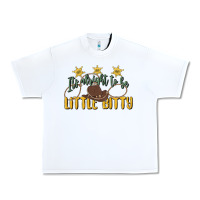 White its alright to be little bitty Urban Heavy Tee - MaliasSmallBusiness