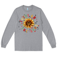 Heather Grey focus on the good Long Sleeve Tee - MaliasSmallBusiness