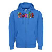 True Royal Halloween Teacher Zipper Hoodie - RanaPortraitStore