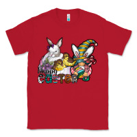 Red Happy Easter Classic Tee - CowhideDigitalArt