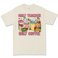 Bone half teacher half coffee Premium Tee - JahusDesignShop