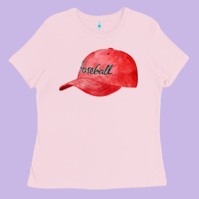 Blue Baseball Cap Fa Element Ladies Tee Designed By Fadigitalartstudio
