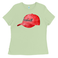 Matcha blue baseball cap fa element Ladies Tee - FaDigitalArtStudio