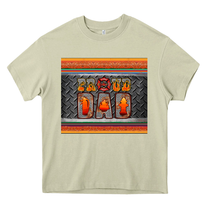 Proud Dadtumbler Heavy Core Tee by HRA Design Shop | Teevron