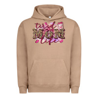 Pigment Burro Tired mom life Urban Hoodie - FaDigitalArtStudio