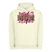 Pigment Pistachio Tired mom life Urban Hoodie - FaDigitalArtStudio