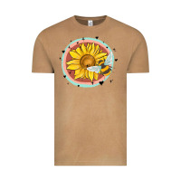 Vintage Camel bee and sunflower Vintage Tee - MaliasSmallBusiness
