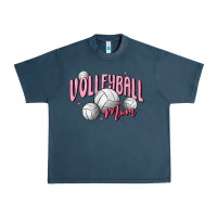 Midnight Navy volleyball mom Urban Heavy Tee - MaliasSmallBusiness