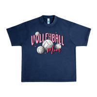 Navy volleyball mom Urban Heavy Tee - MaliasSmallBusiness