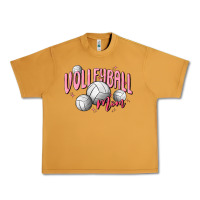 Peanut Butter volleyball mom Urban Heavy Tee - MaliasSmallBusiness