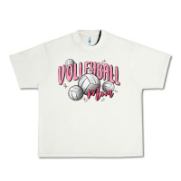 Pistachio volleyball mom Urban Heavy Tee - MaliasSmallBusiness