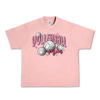 Salmon volleyball mom Urban Heavy Tee - MaliasSmallBusiness