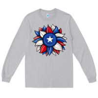 Moon Dust sunflower texas flag 2 Long Sleeve Tee - JahusDesignShop
