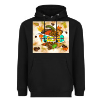 Black fall teacher pumpkin Heavyweight Hoodie - TumblerDesignByShophia