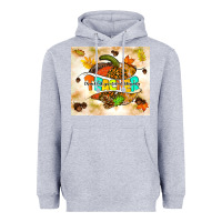 Heather Grey fall teacher pumpkin Heavyweight Hoodie - TumblerDesignByShophia