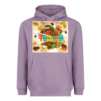 Lavender fall teacher pumpkin Heavyweight Hoodie - TumblerDesignByShophia