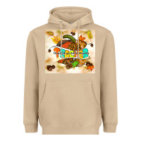 Mushroom fall teacher pumpkin Heavyweight Hoodie - TumblerDesignByShophia