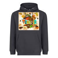 Smoke fall teacher pumpkin Heavyweight Hoodie - TumblerDesignByShophia