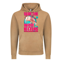 Vintage Camel save the water kittens axolotl Vintage Hoodie - Jasminsmagicworld