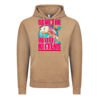 Vintage Coffee save the water kittens axolotl Vintage Hoodie - Jasminsmagicworld