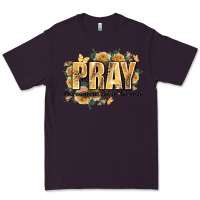 Plum pray through it on it and over it Premium Tee - JahusDesignShop