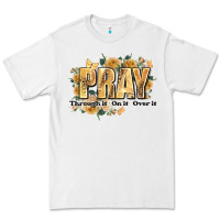 White pray through it on it and over it Premium Tee - JahusDesignShop