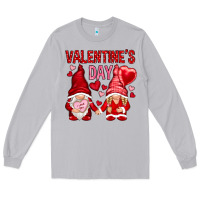 Moon Dust valentines day with gnomies Long Sleeve Tee - NancyCooperArtShop