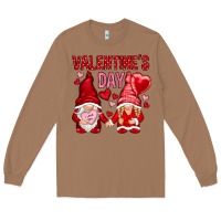 Toasted Coconut valentines day with gnomies Long Sleeve Tee - NancyCooperArtShop