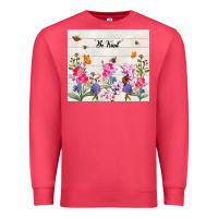 Cardinal be kind wildflower Premium Sweatshirt - TumblerDesignByShophia