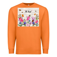 Carrot be kind wildflower Premium Sweatshirt - TumblerDesignByShophia