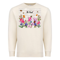 Sandshell be kind wildflower Premium Sweatshirt - TumblerDesignByShophia