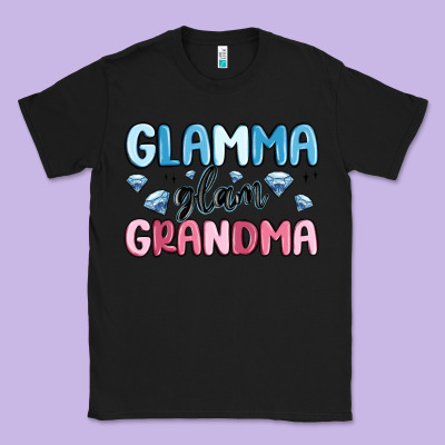 Glamma Glam Grandma Classic Tee Designed By Maliassmallbusiness