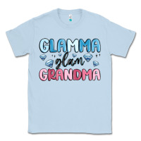 Dusty Blue glamma glam grandma Classic Tee - MaliasSmallBusiness