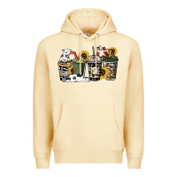 Pina Colada Cowhide coffee cups Premium Hoodie - HowdyJamesFarm
