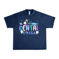 Navy dental squad Urban Heavy Tee - MaliasSmallBusiness