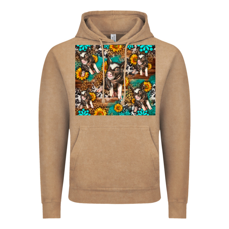 Western Pigs Vintage Hoodie by LillyAllenDesigns | Teevron