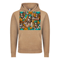 Vintage Coffee Western Pigs Vintage Hoodie - LillyAllenDesigns