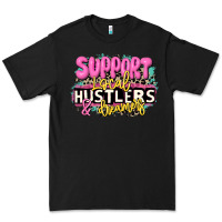 Black support local hustlers and dreamers Premium Tee - JahusDesignShop
