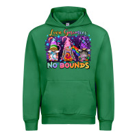 Emerald love gnomies no brounds pride Urban Hoodie - FaDigitalArtStudio