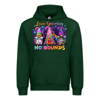 Forest Green love gnomies no brounds pride Urban Hoodie - FaDigitalArtStudio