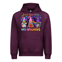 Mauve Wine love gnomies no brounds pride Urban Hoodie - FaDigitalArtStudio
